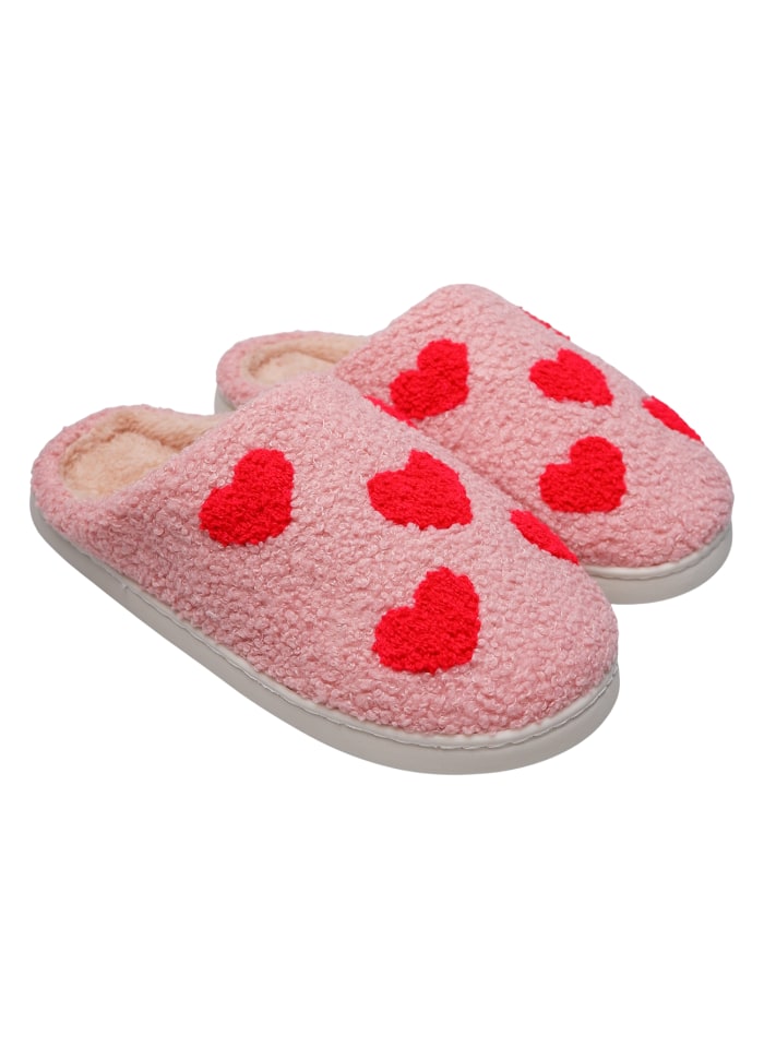 Love slippers rose