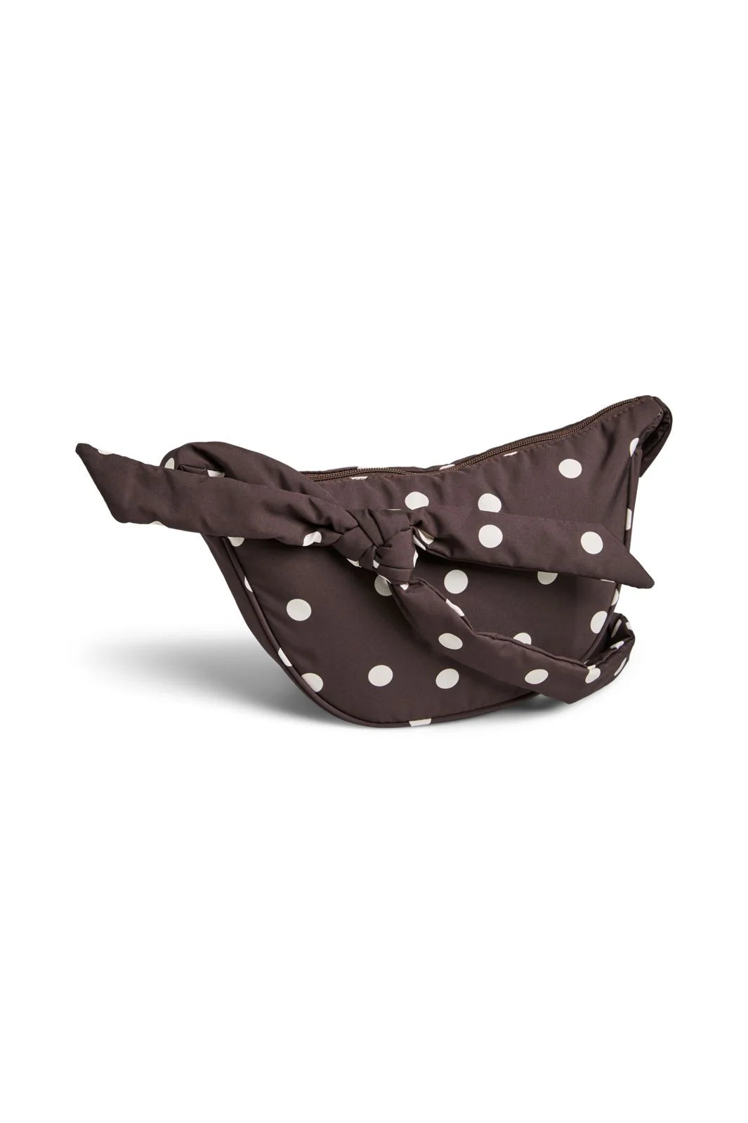 AMANDA KNOT BUMBAG - Hot Fudge Birch dots