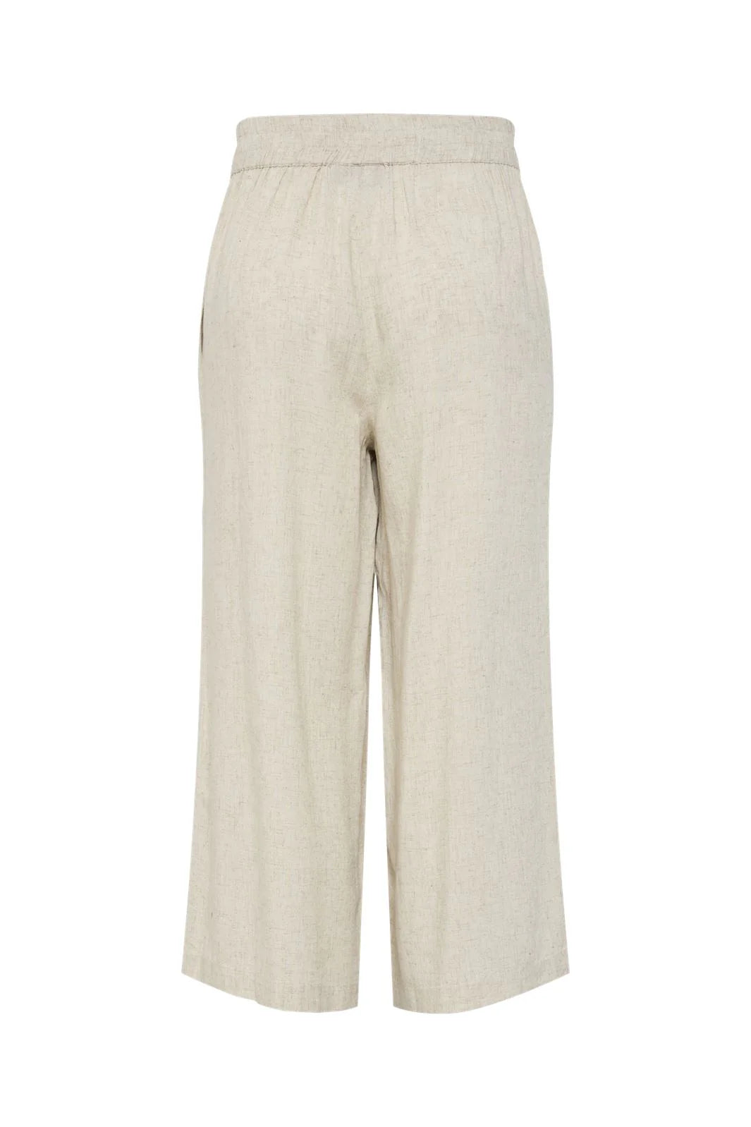 Pia wide culotte pants birch melange