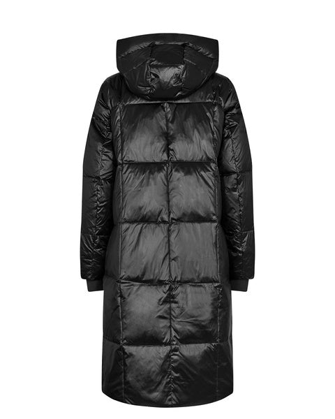 Nova metallic down jacket black