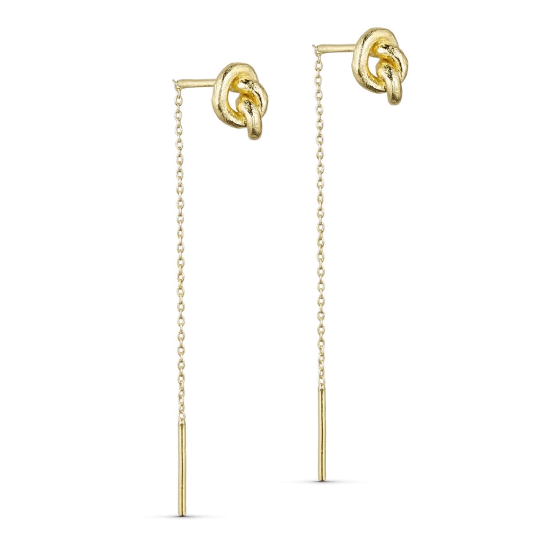 Lilou chain earrings - Gold