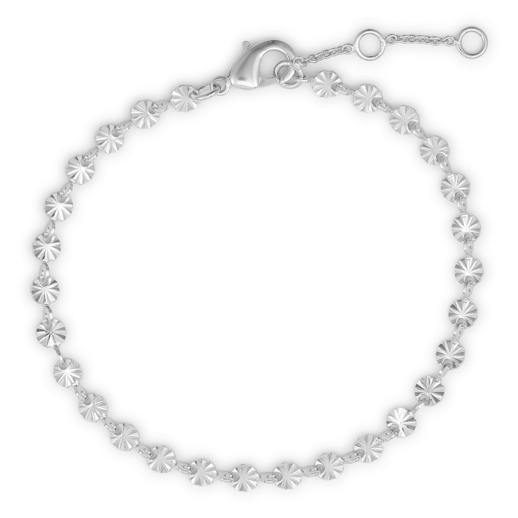 Mille Chain Armbånd - Sølv