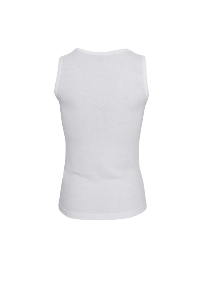 Tea tank top white