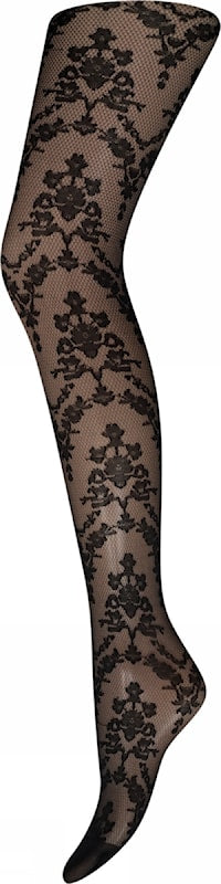 Tights floral 30 denier