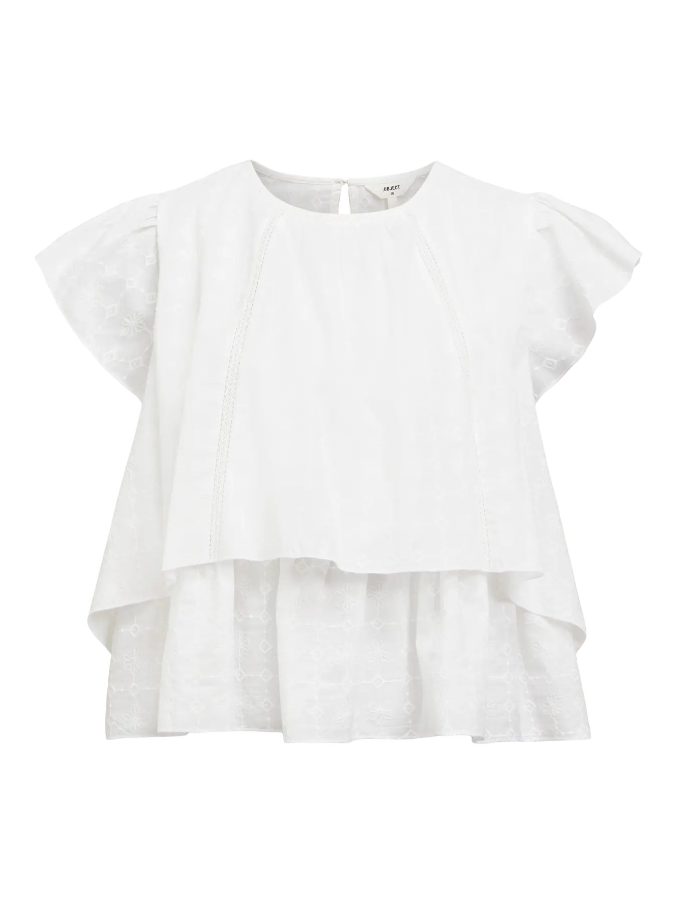 Bia o-neck top white