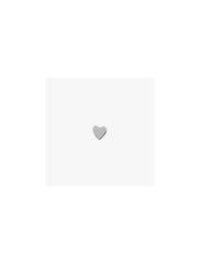 Petit love heart silver