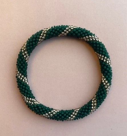 Bracelet green gold