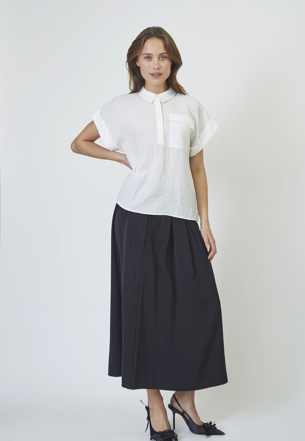 Alisa Top Off White