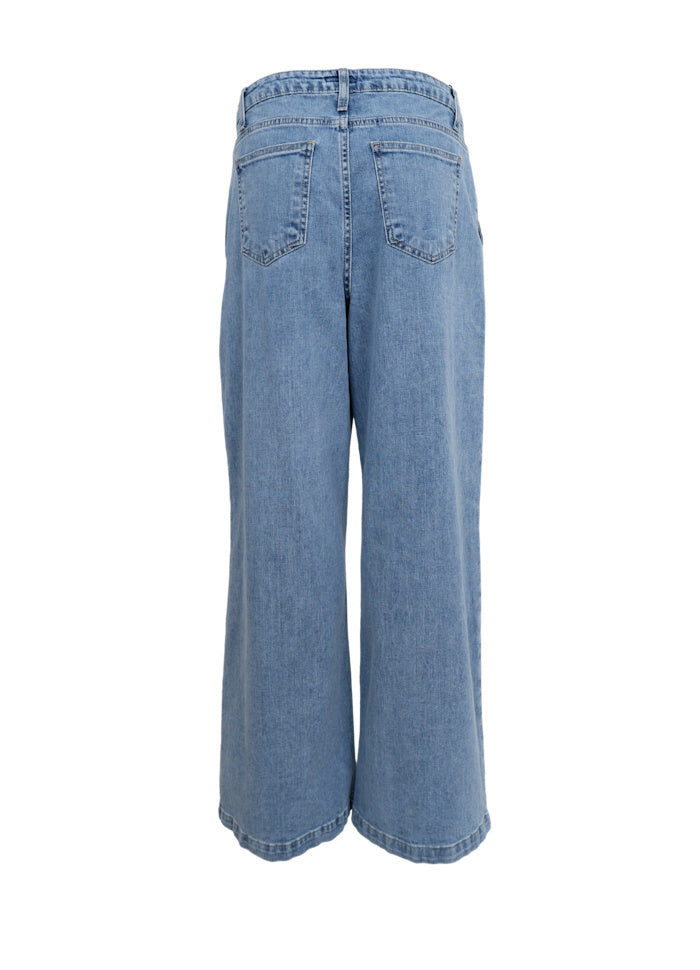 Russel baggy jeans lt. denim