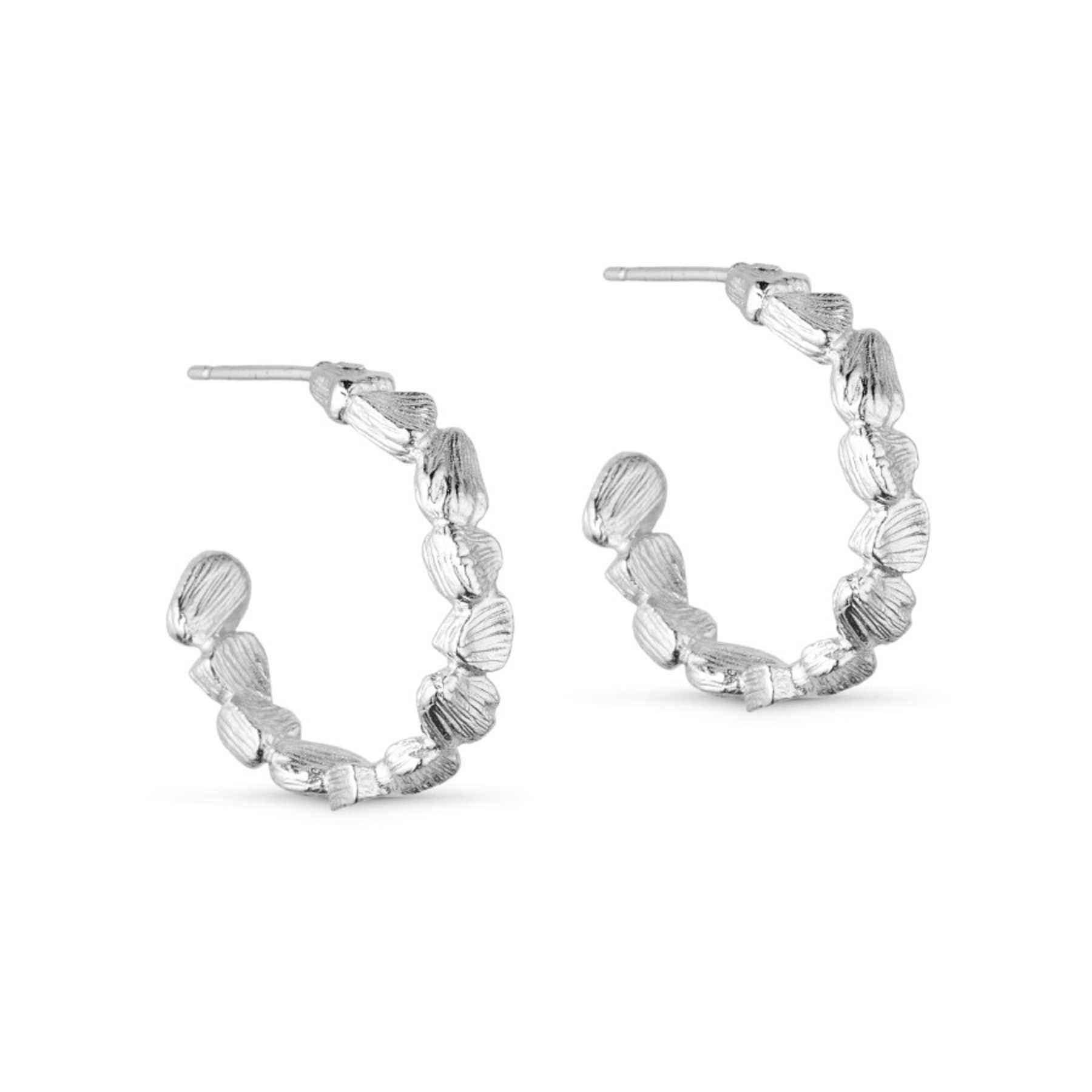 Gretha big hoops - Sølv