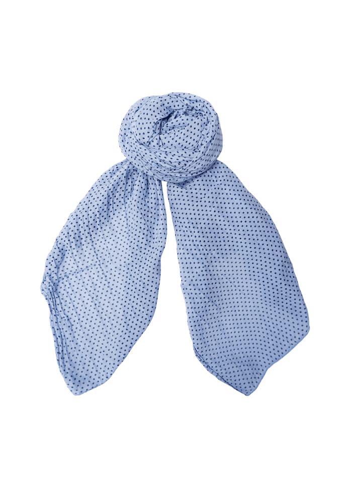 Luca scarf blue