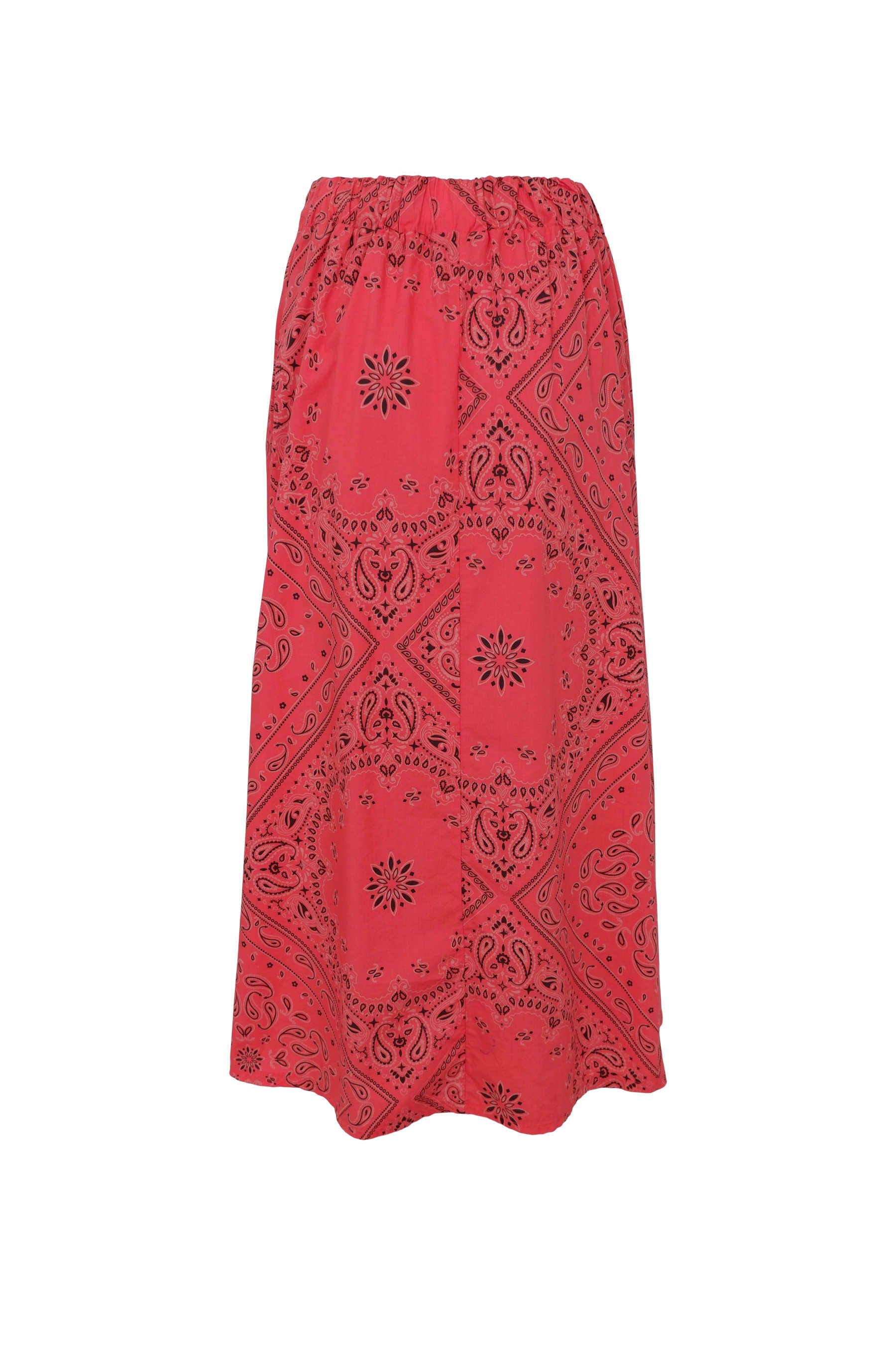 ABBIE Skirt - Red Paisley