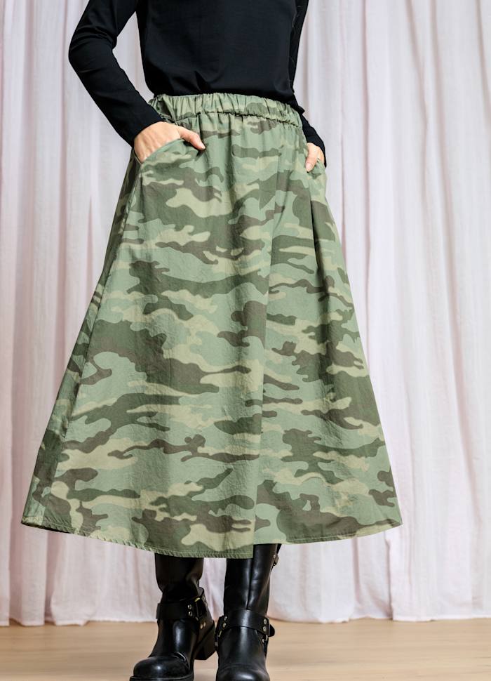 Abbie skirt camouflage