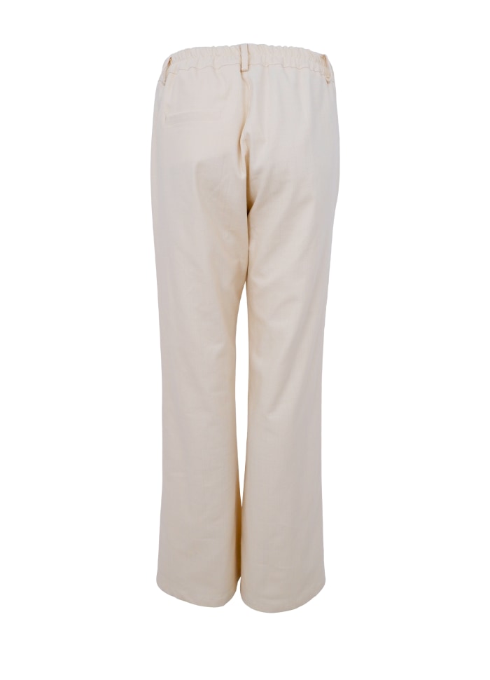 Box pant off white