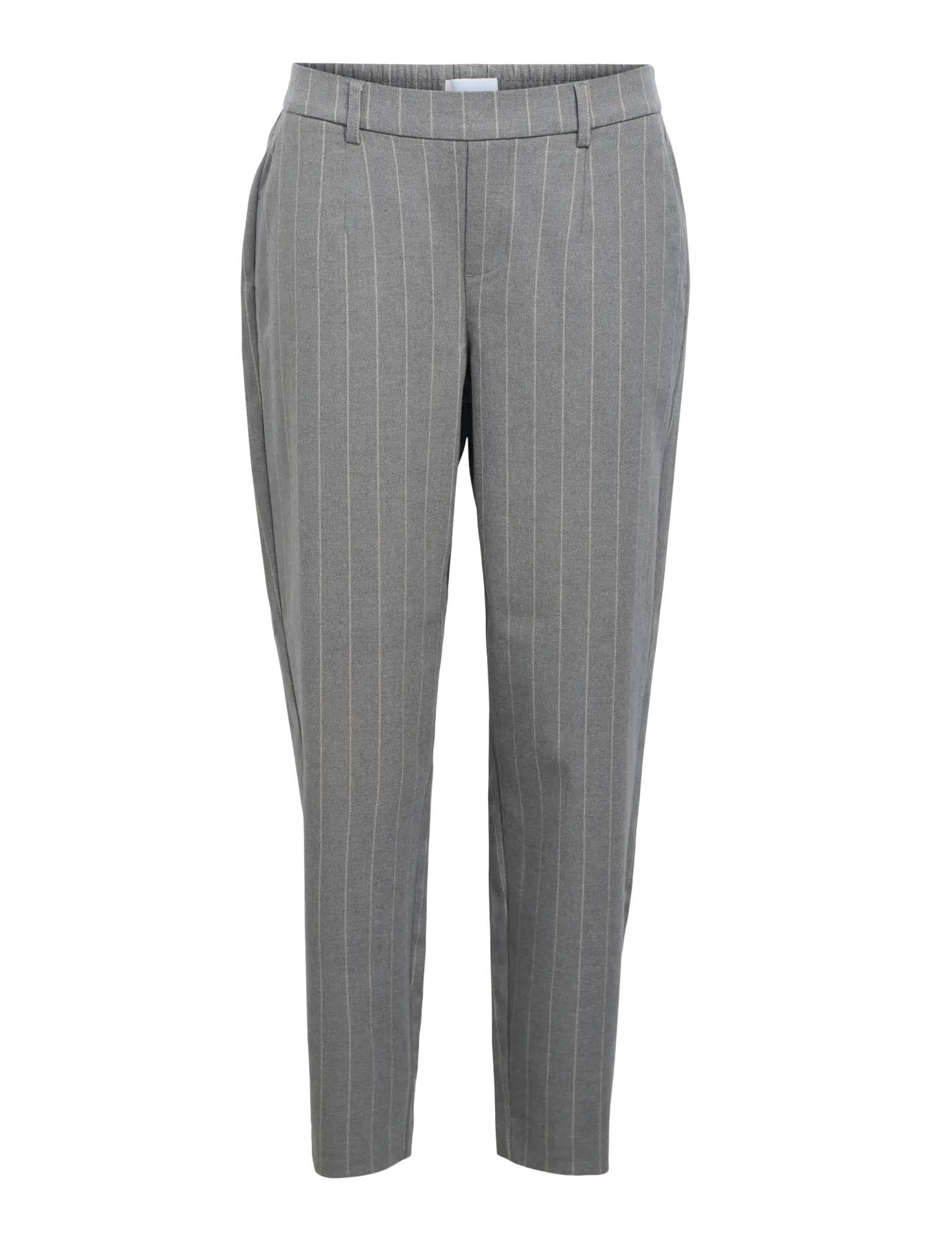 Lisa Slim Pant - Medium Grey/Humus
