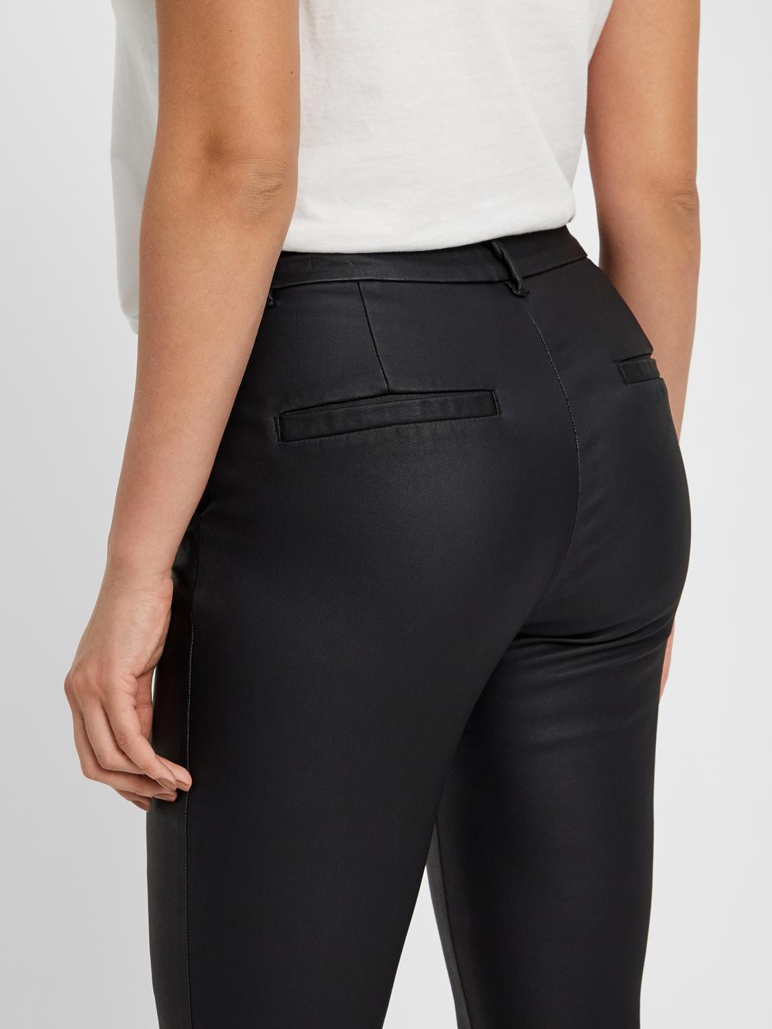 Leah classic coated pant black