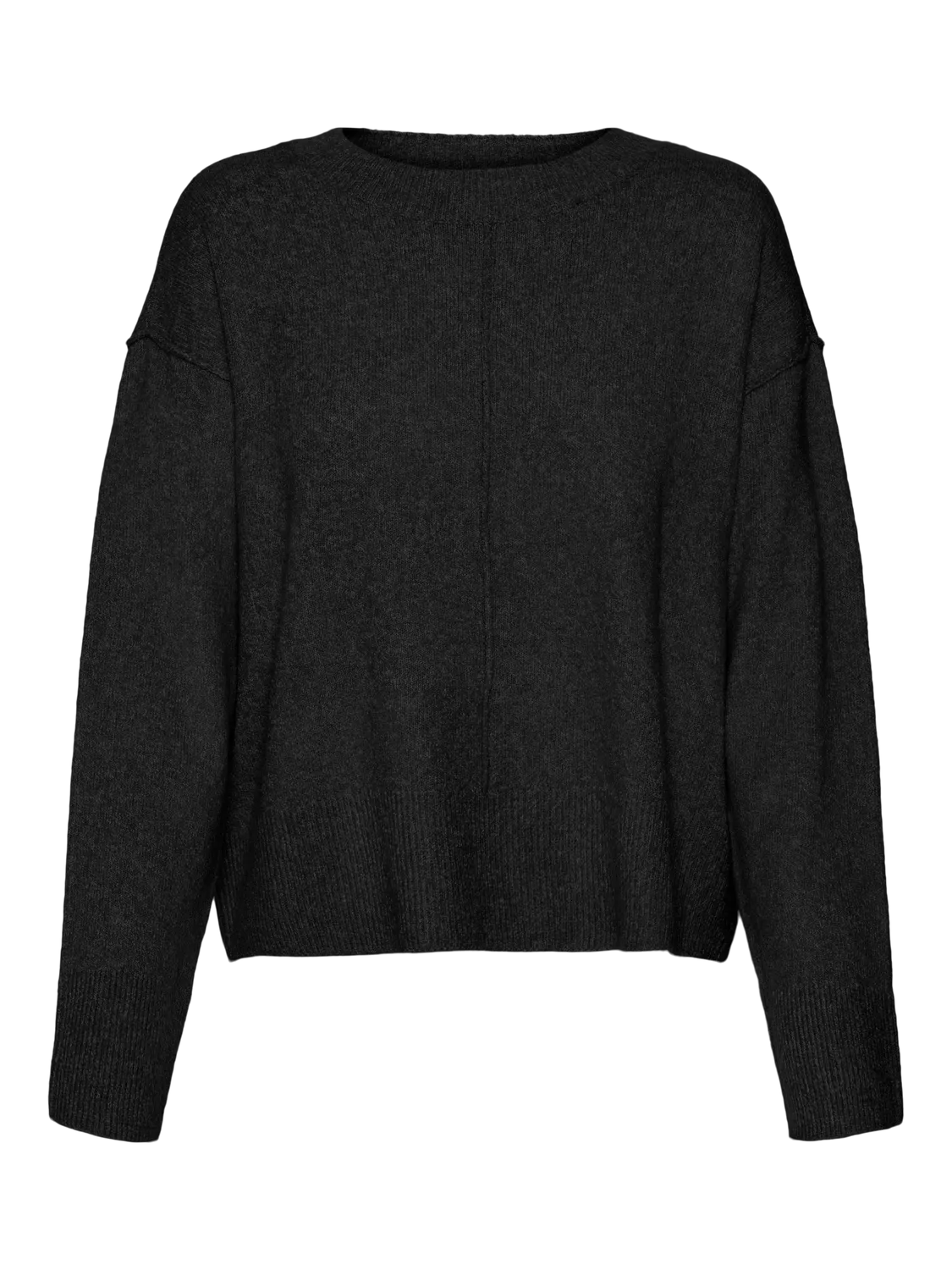 Estil O-neck pullover black