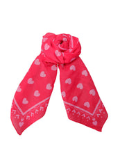 Claudia love mini scarves red/pink