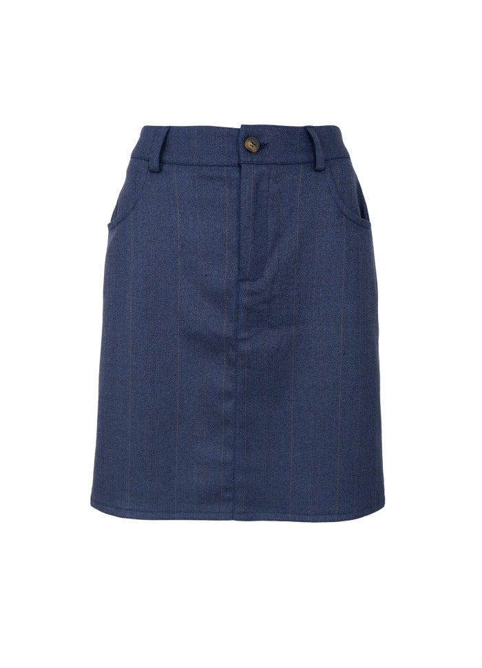 Park short skirt indigo blue