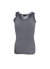 Ivy rib top grey