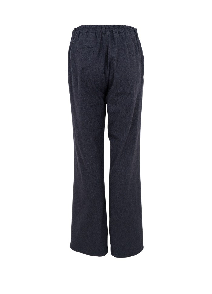 Avenue box pant dark grey